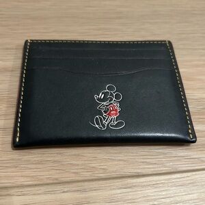 COACH X DISNEY Leather Cardholder